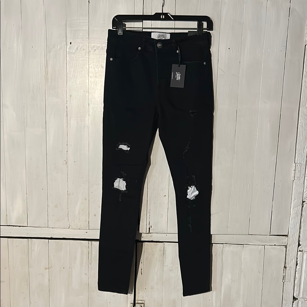 Sixth June Women’s Black Distressed Jeans Size 30